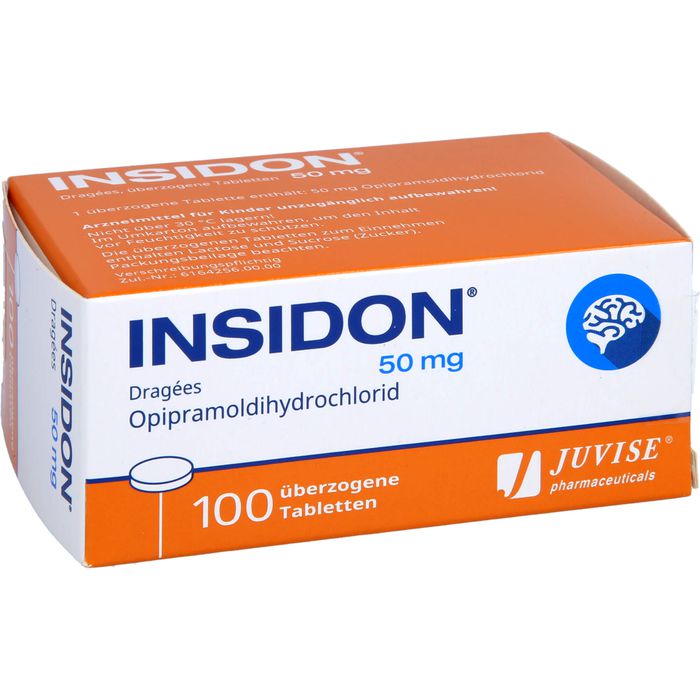 INSIDON 50 mg Dragees