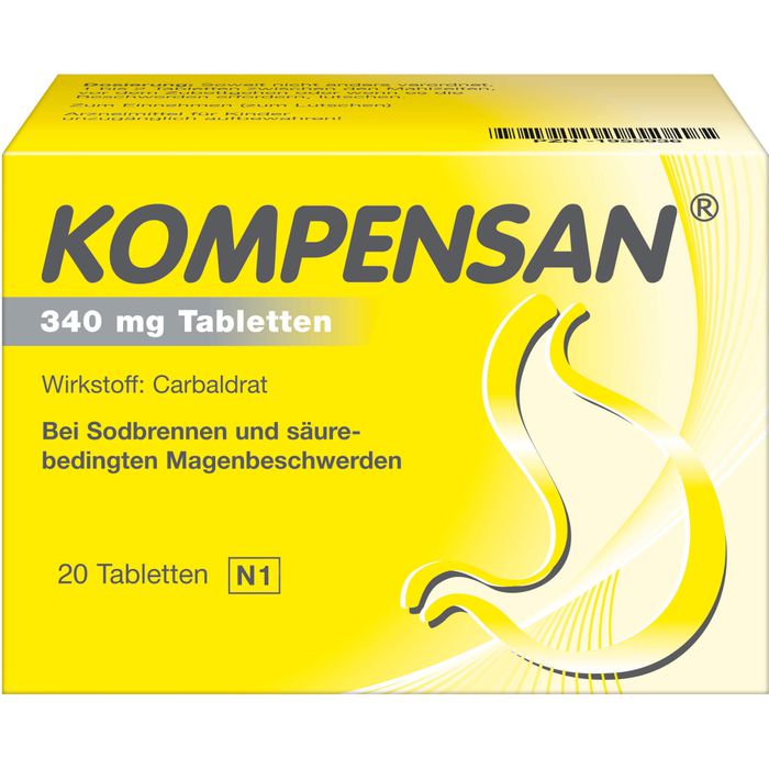 KOMPENSAN Tabletten 340 mg