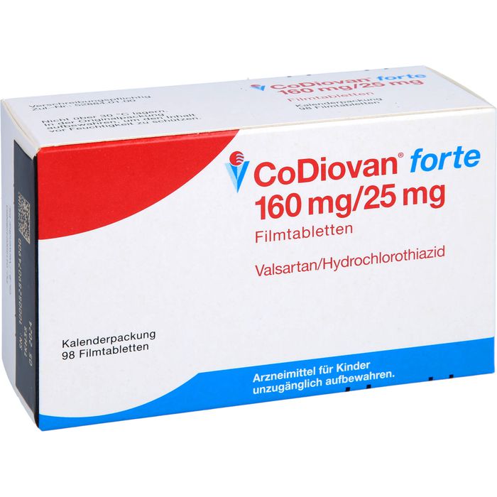CODIOVAN forte 160 mg/25 mg Filmtabletten