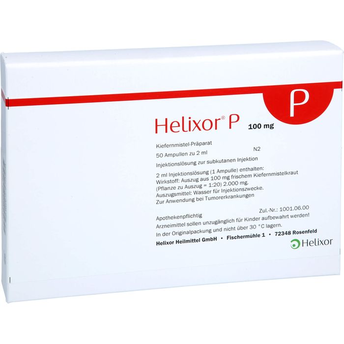 HELIXOR P Ampullen 100 Mg 50 St - Helixor Produkte - Markenshop ...