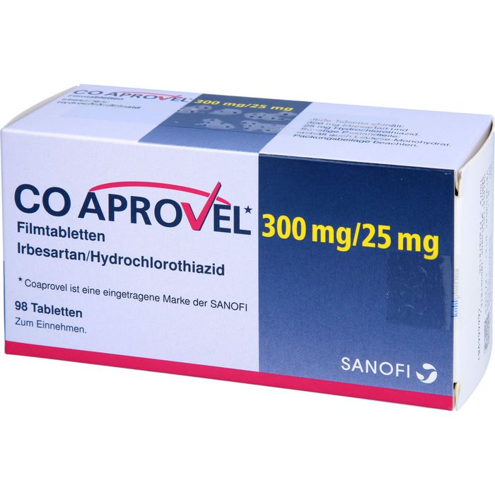 COAPROVEL 300 mg/25 mg Filmtabletten