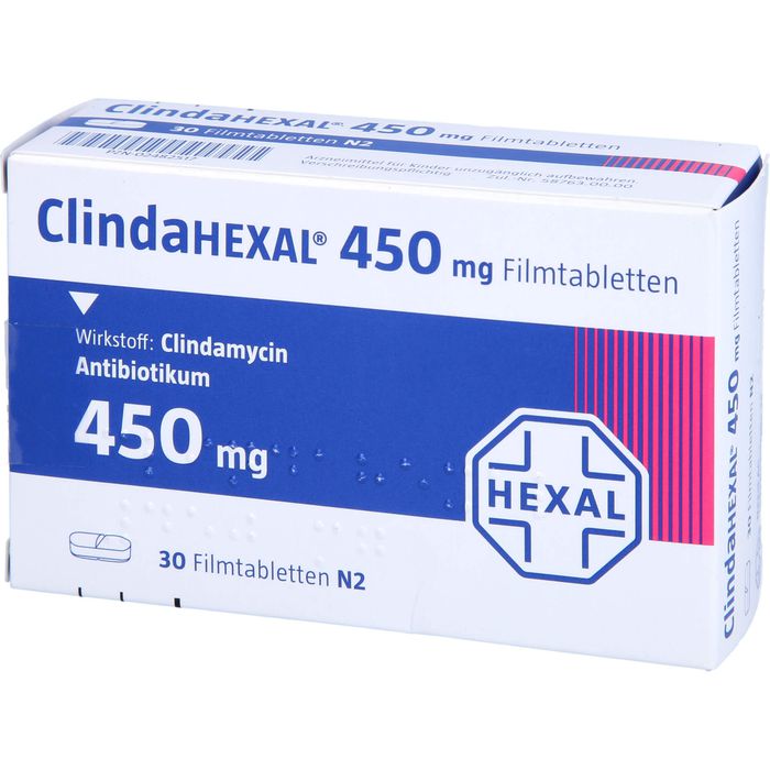 CLINDAHEXAL 450 mg Filmtabletten