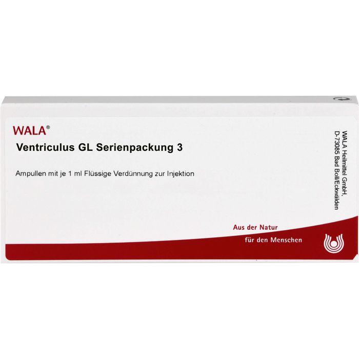 VENTRICULUS GL Serienpackung 3 Ampullen