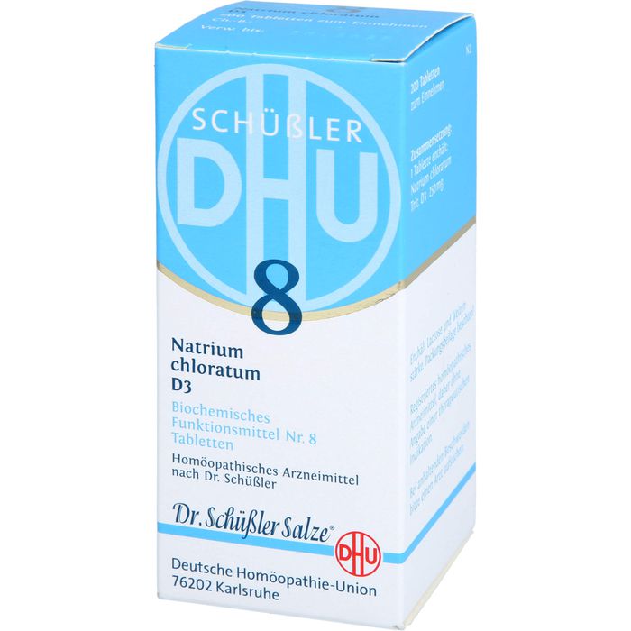 BIOCHEMIE DHU 8 Natrium chloratum D 3 Tabletten