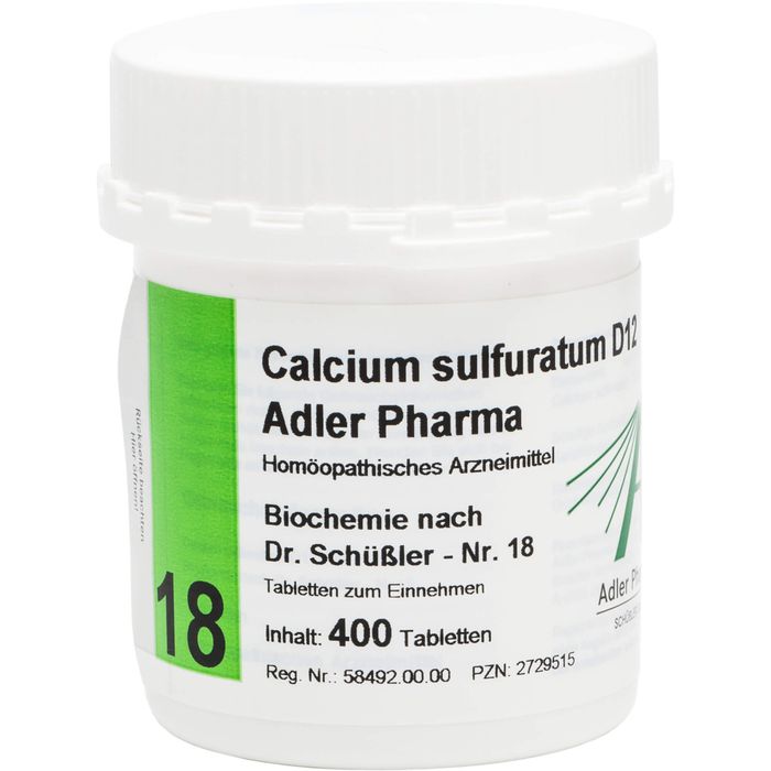 BIOCHEMIE Adler 18 Calcium sulfuratum D 12 Tabl.