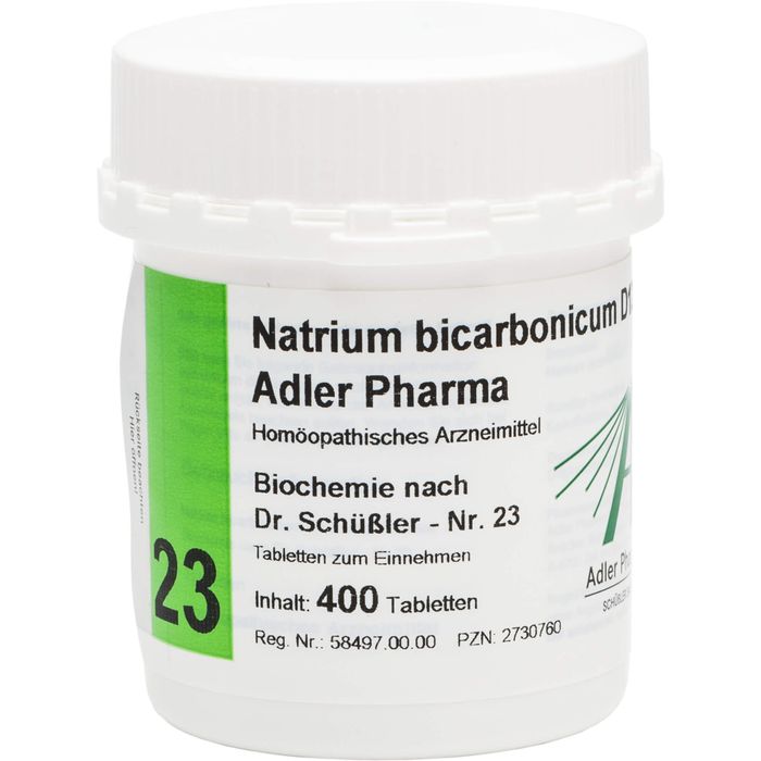 BIOCHEMIE Adler 23 Natrium bicarbonicum D 12 Tabl.