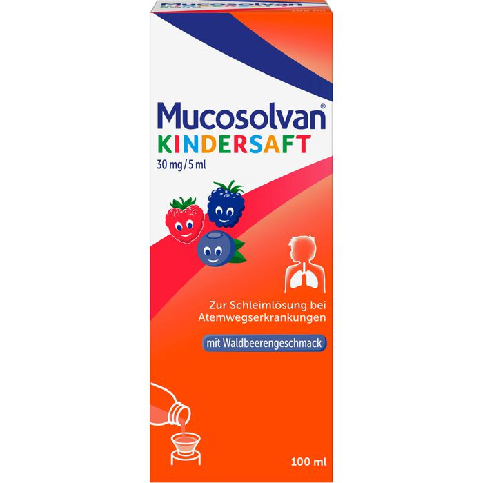 MUCOSOLVAN syrop dla dzieci 30 mg/5 ml