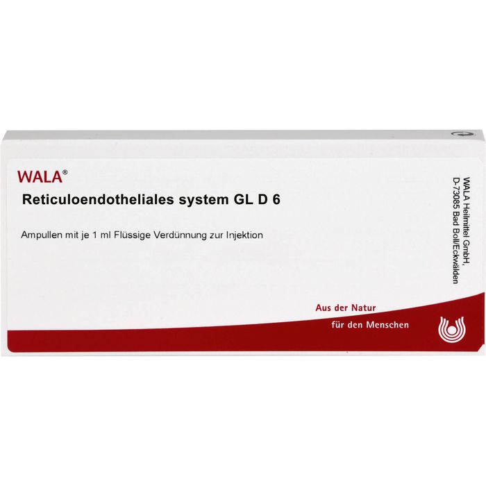 RETICULOENDOTHELIALES System GL D 6 Ampullen