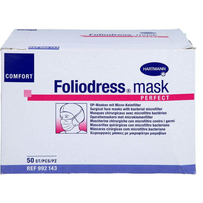 FOLIODRESS mask Comfort perfect grün 50 Pcs - arzneiprivat