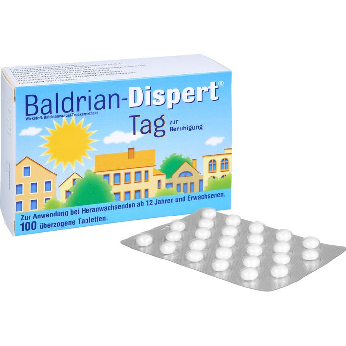 BALDRIAN DISPERT Tag überzogene Tabletten
