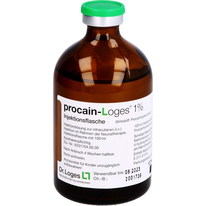 PROCAIN-Loges 1% Injektionsflasche