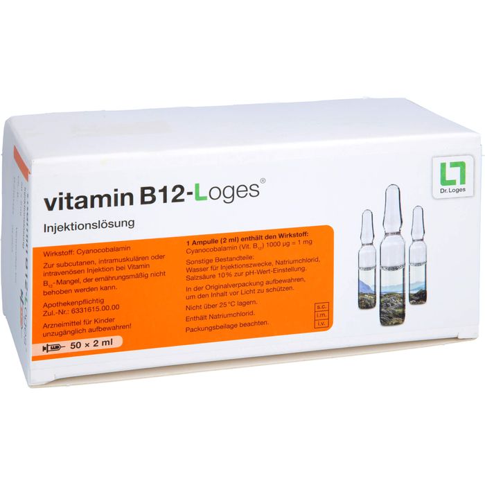 VITAMIN B12-LOGES Injektionslösung Ampullen