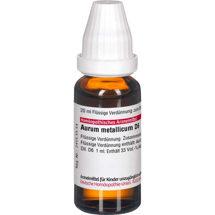 AURUM METALLICUM D 6 Dilution