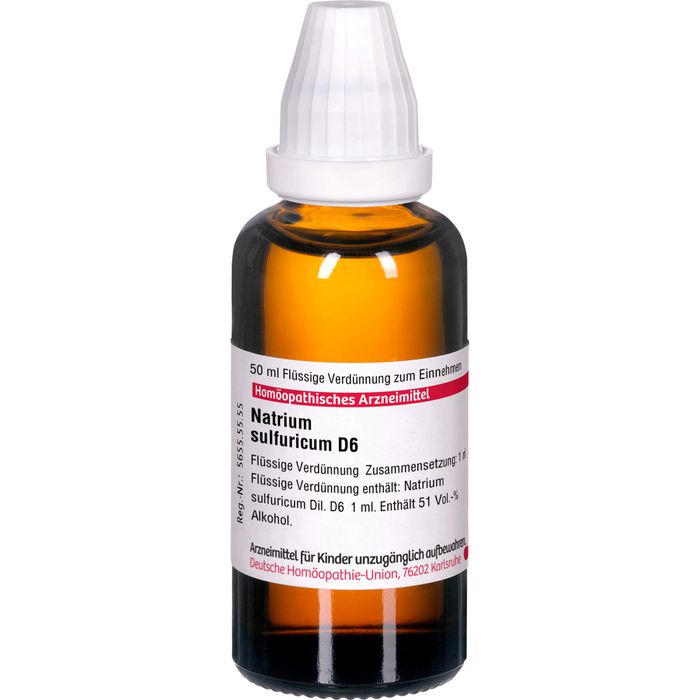 NATRIUM SULFURICUM D 6 Dilution