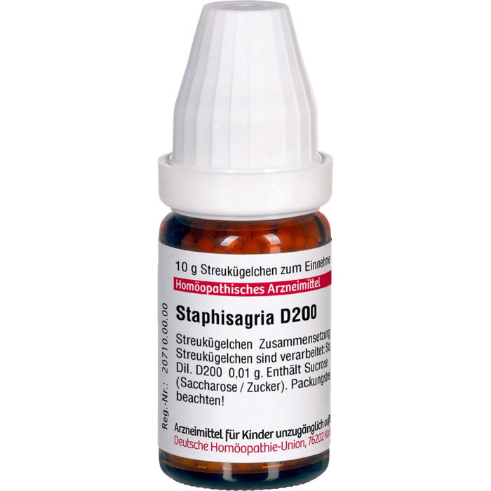 STAPHISAGRIA D 200 Globuli