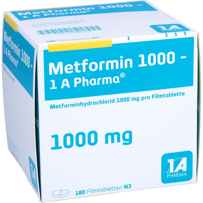 Metformin 1000 mg n3 preis