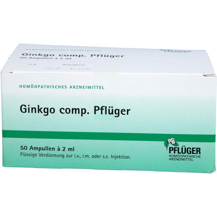 GINKGO COMP.Pflüger Ampullen