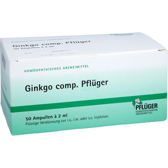 GINKGO COMP.Pflüger Ampullen