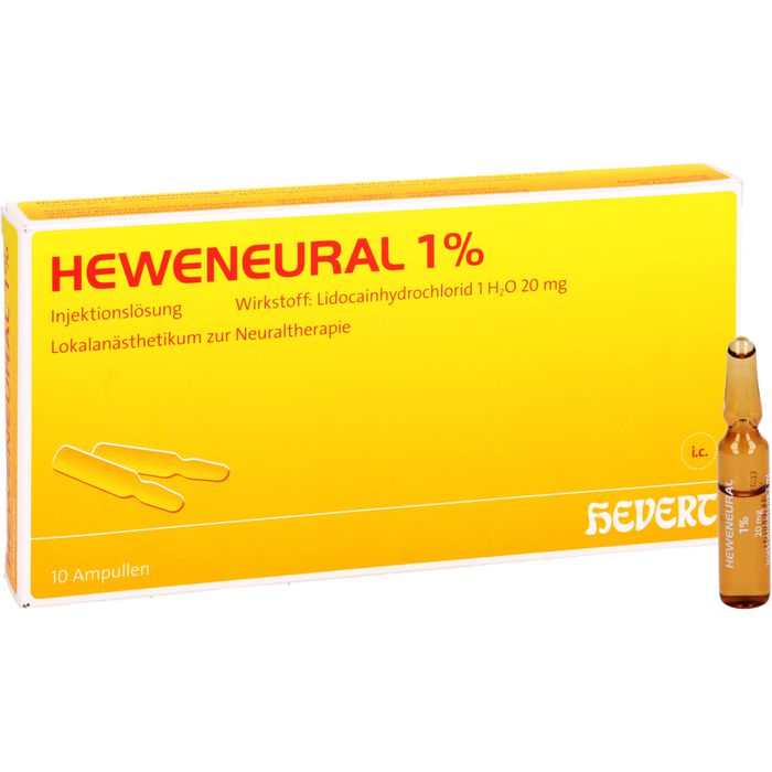 HEWENEURAL 1% Injektionslösung Ampullen