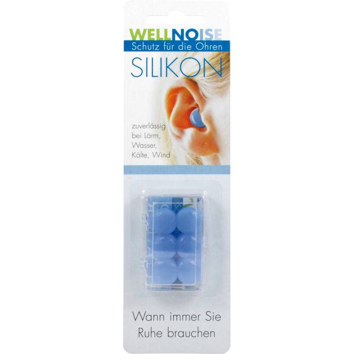 WELLNOISE Ohrenstopfen blau Blister