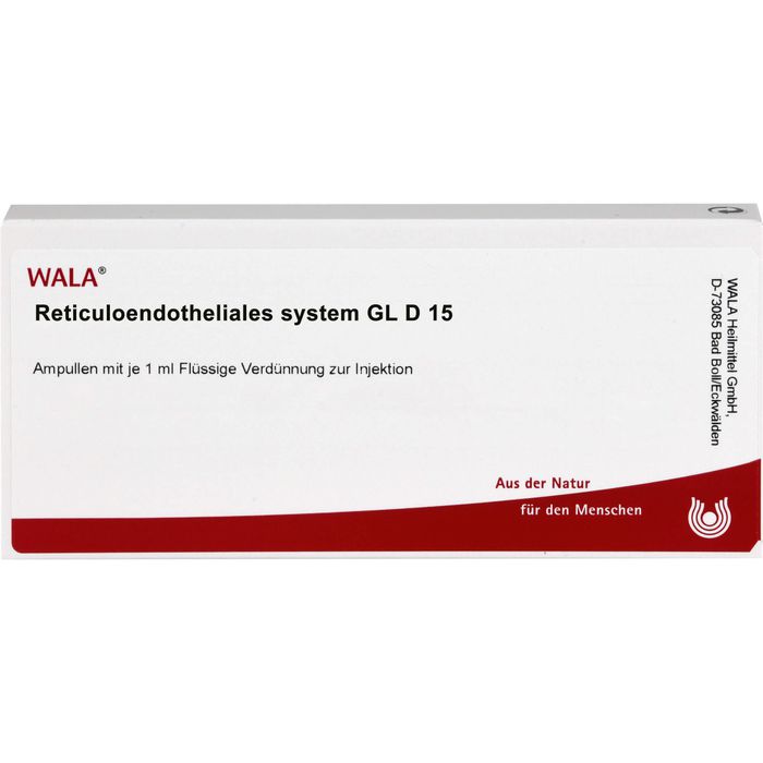 RETICULOENDOTHELIALES System GL D 15 Ampullen