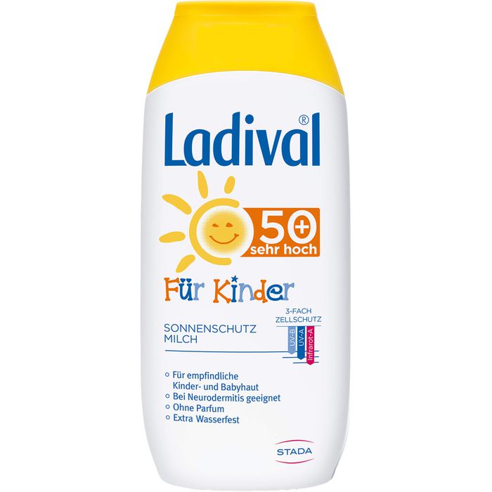 LADIVAL Kinder Sonnenmilch LSF 50+