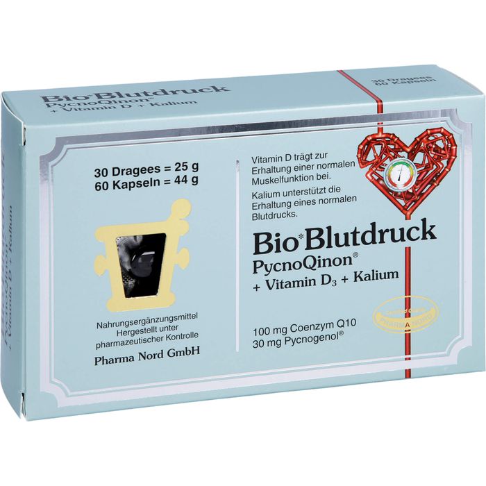 BIO BLUTDRUCK Dragees+Kapseln Pharma Nord Kombip.