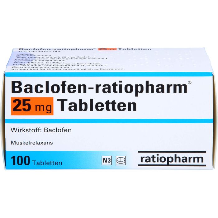 Baclofen 20 mg tabletten