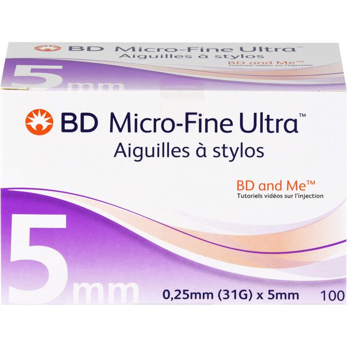 BD MICRO-FINE ULTRA Pen-Nadeln 0,25x5 mm 31 G