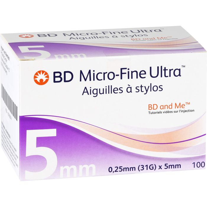 BD MICRO-FINE ULTRA Pen-Nadeln 0,25x5 mm 31 G