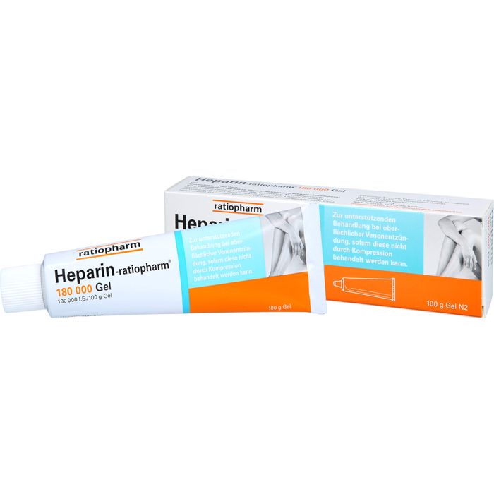 HEPARIN-RATIOPHARM 180.000 I.E. Gel