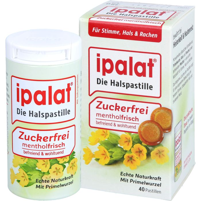 IPALAT Halspastillen zuckerfrei