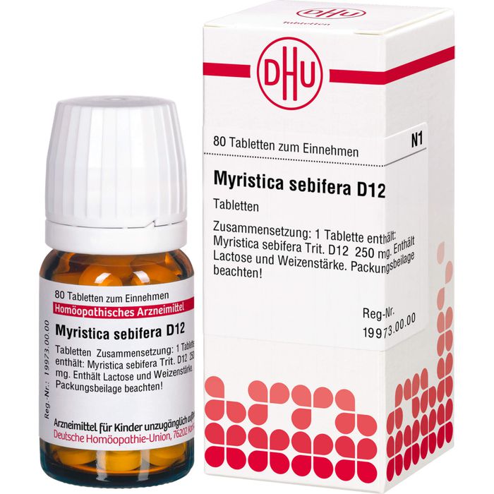 MYRISTICA SEBIFERA D 12 Tabletten