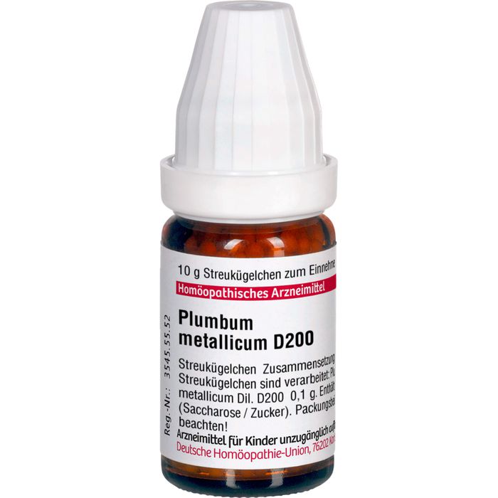 PLUMBUM METALLICUM D 200 Globuli 10 g - disapo.de Versandapotheke