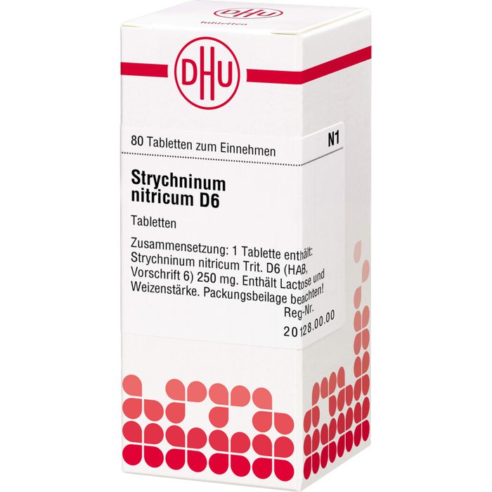 STRYCHNINUM NITRICUM D 6 Tabletten
