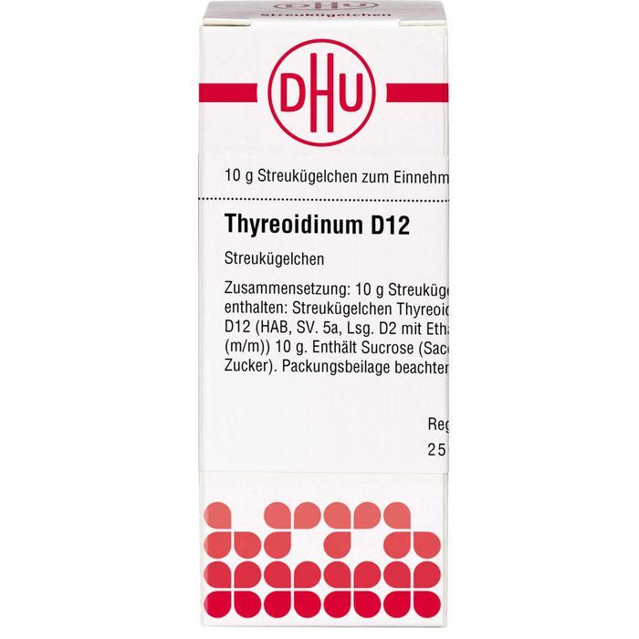 THYREOIDINUM D 12 Globuli