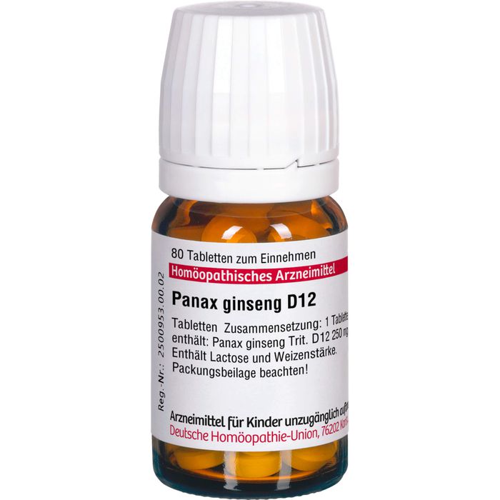 PANAX GINSENG D 12 Tabletten