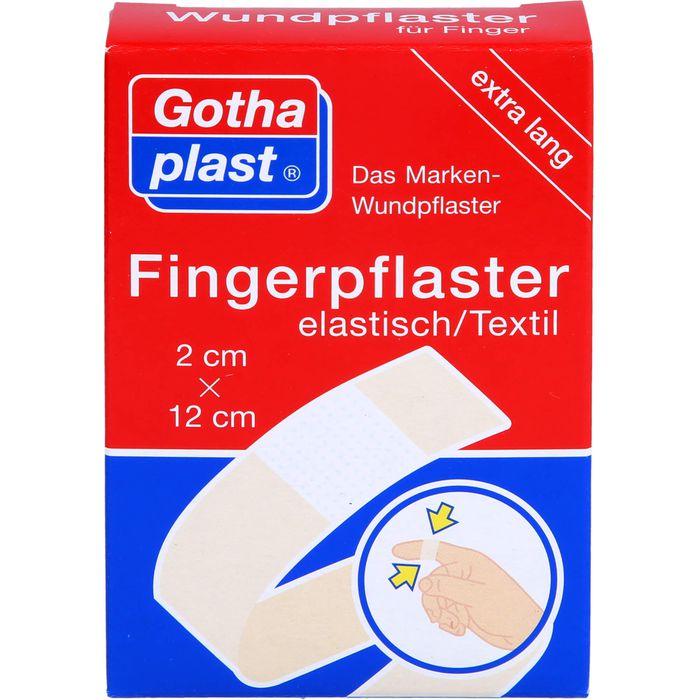 GOTHAPLAST Fingerverband 2x12 cm elastisch 5X2 St - Gothaplast - Pflaster -  Wundversorgung - Themenshops - ABC Arznei