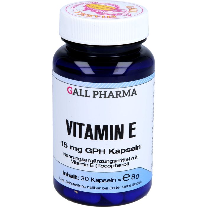 VITAMIN E 15 mg GPH Kapseln