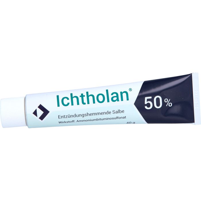 Ichtholan onguent 50%, maturation des furoncles