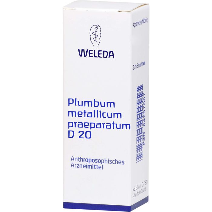 PLUMBUM METALLICUM praep. D 20 Trituration