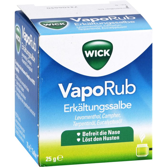 WICK VapoRub cold ointment