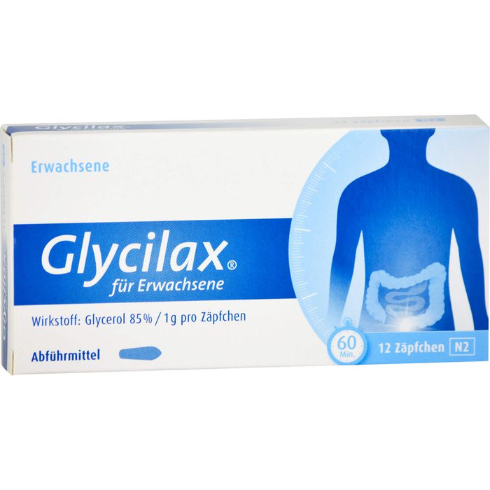 GLYCILAX suppositories for adults