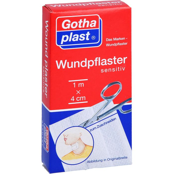 GOTHAPLAST Wundpfl.sensitiv 4 cmx1 m geschnitten