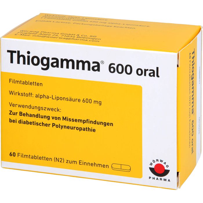 Купить тиогамма 600 в таблетках