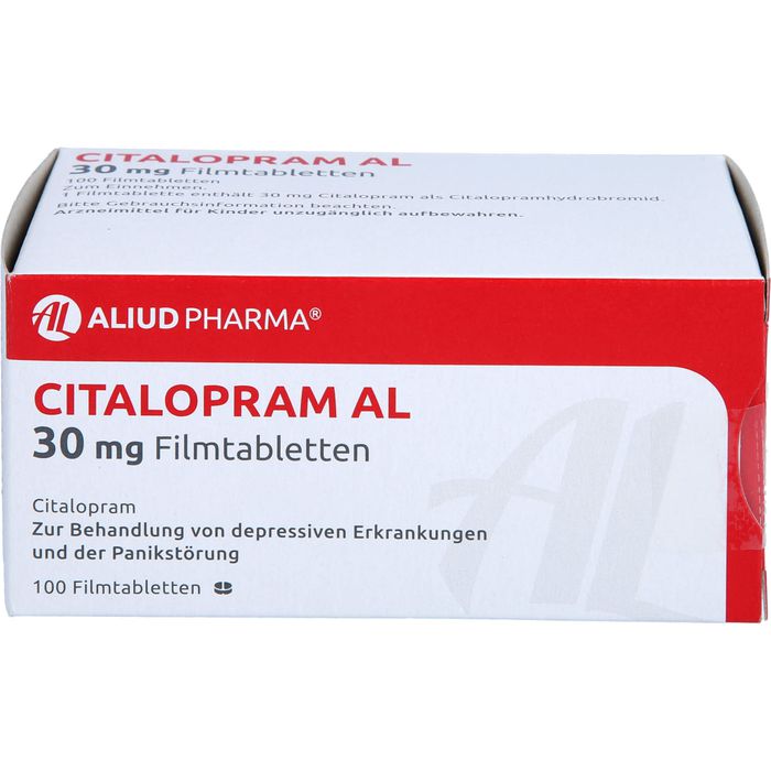 CITALOPRAM AL 30 mg Filmtabletten