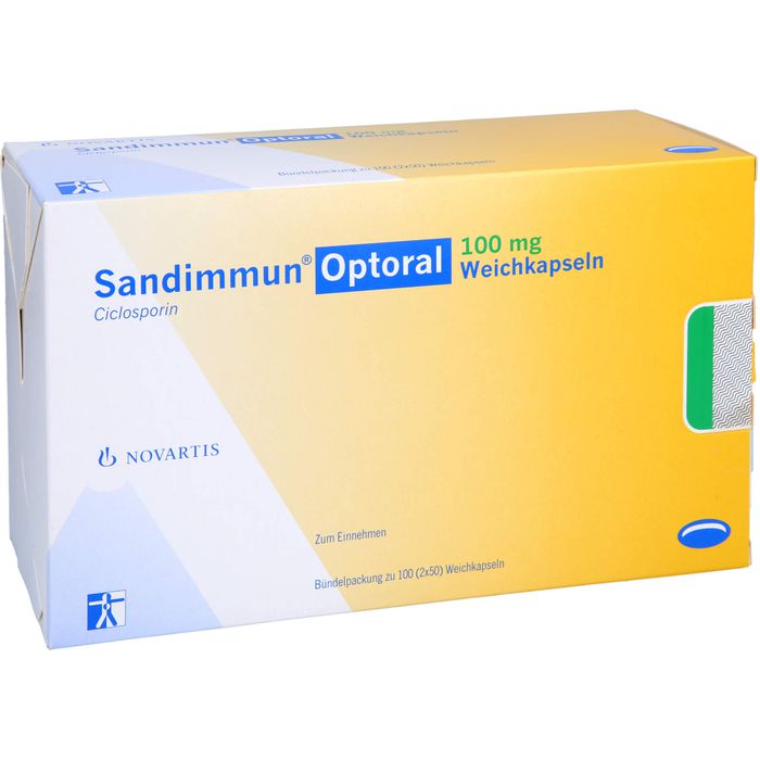 SANDIMMUN Optoral 100 mg Weichkapseln