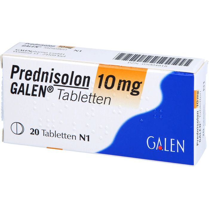 PREDNISOLON 10 mg GALEN Tabletten