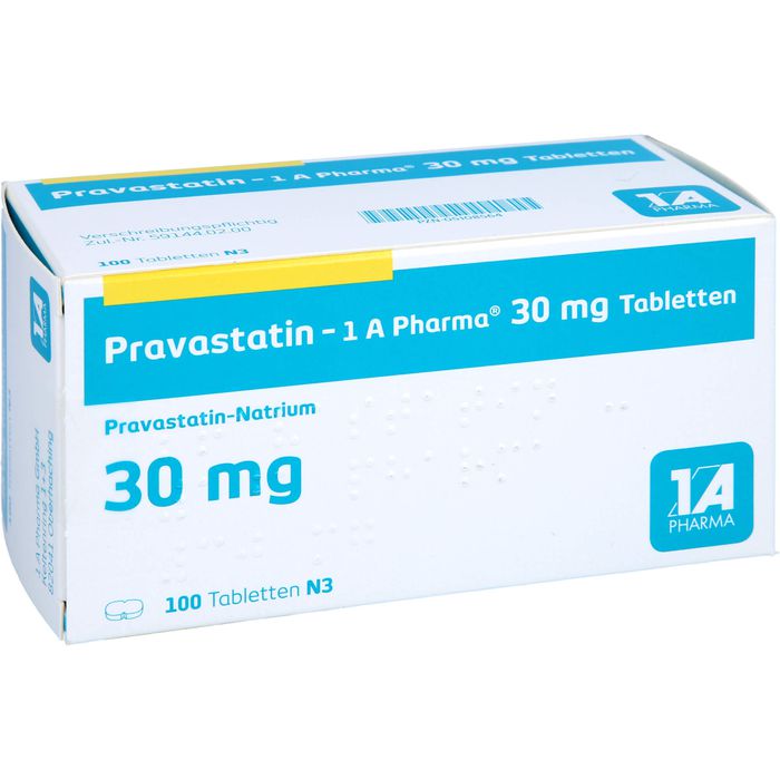 PRAVASTATIN-1A Pharma 30 mg Tabletten