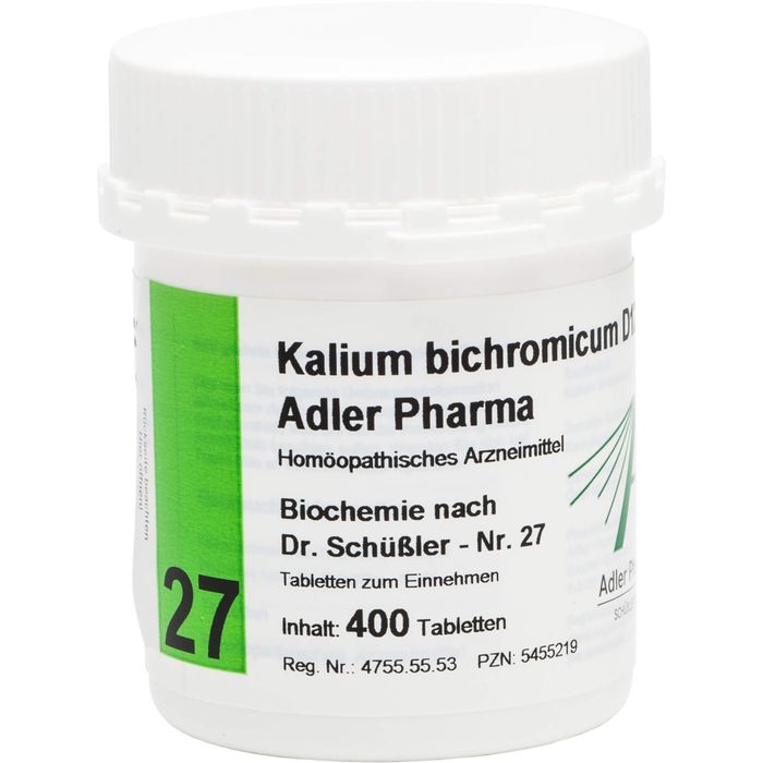 BIOCHEMIE Adler 27 Kalium bichrom D 12 Tabletten